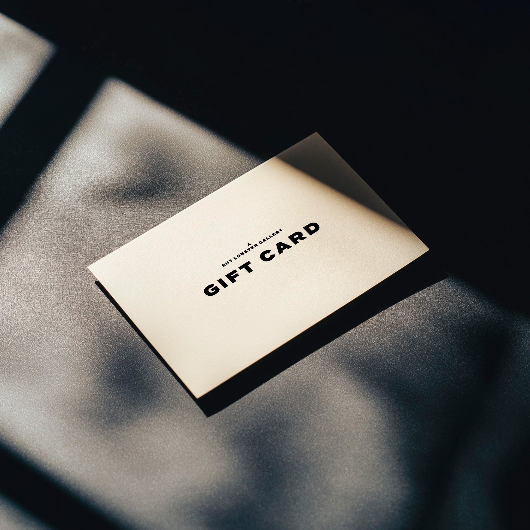 Gift Card for posters