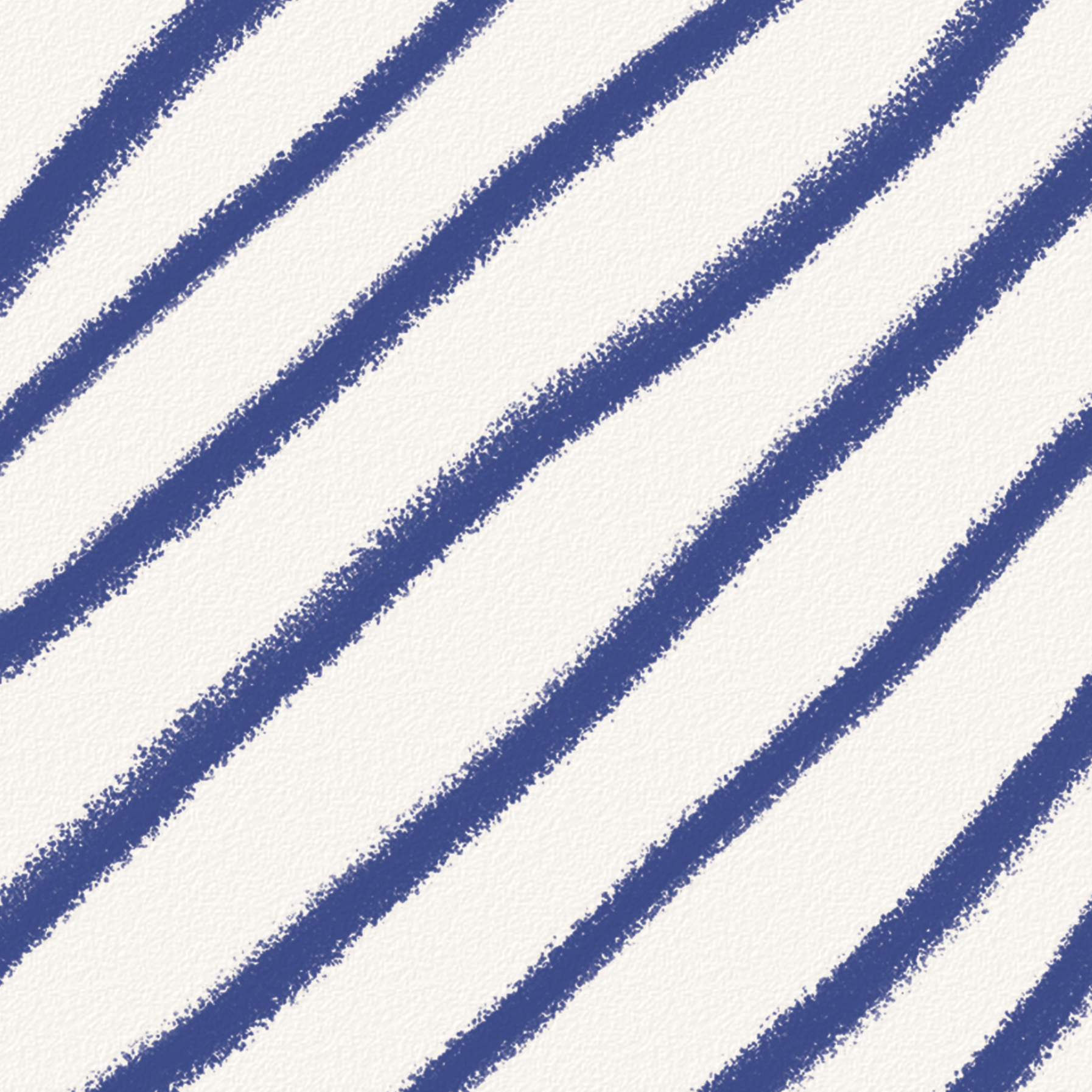 Blue & White Stripes Poster