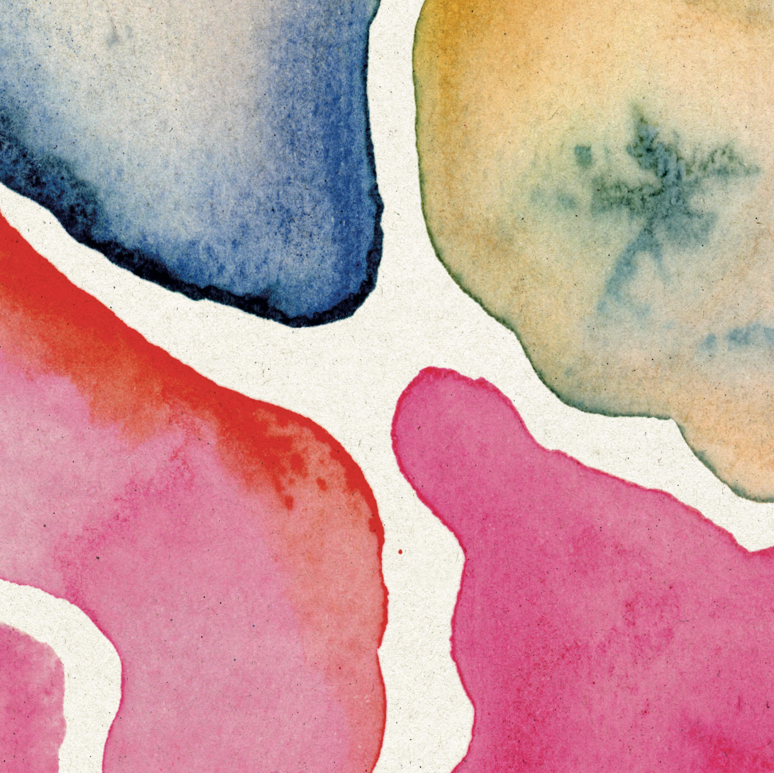 close up  - water color art Ensemble Art Poster
