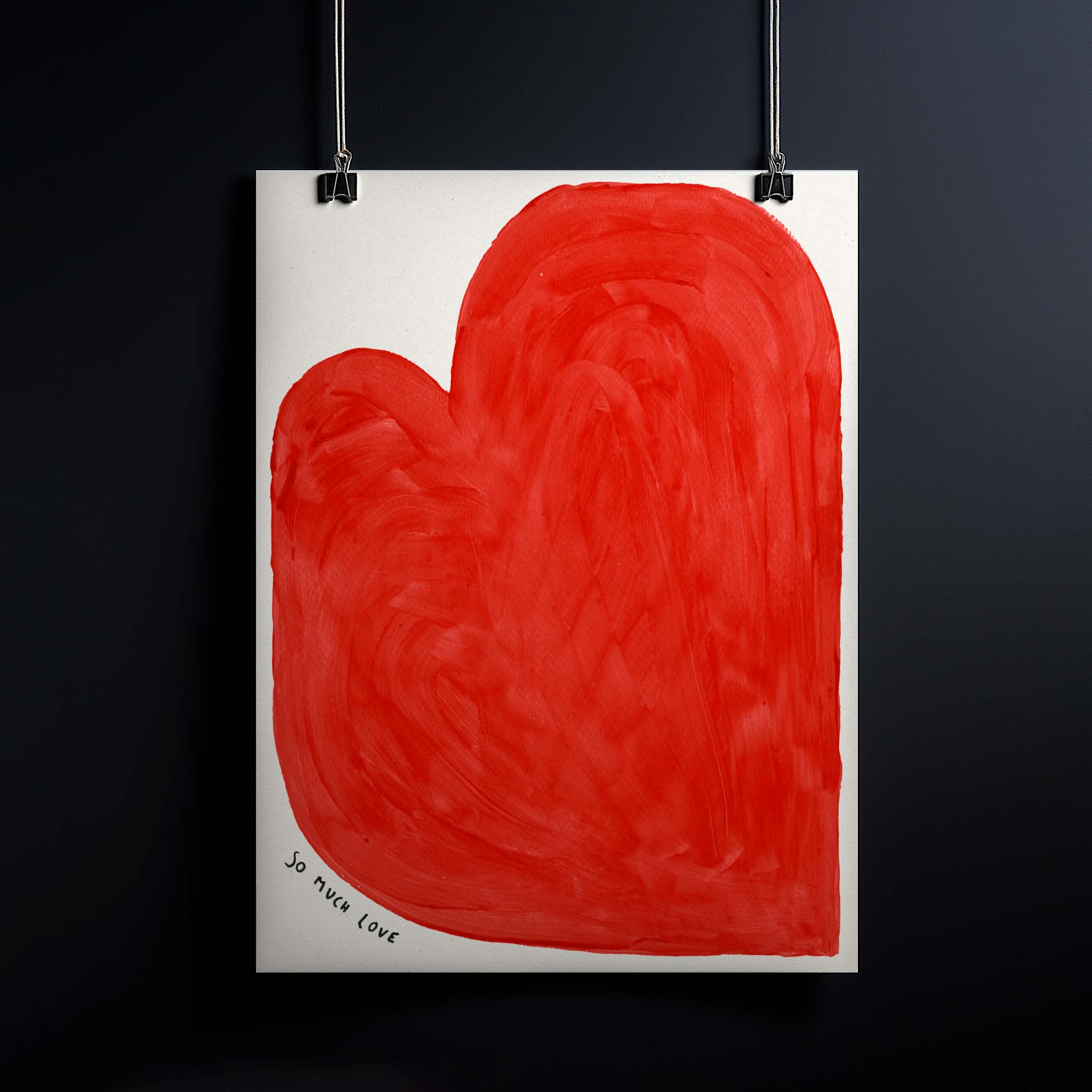 🎁 So Much Love - Poster (100% off)