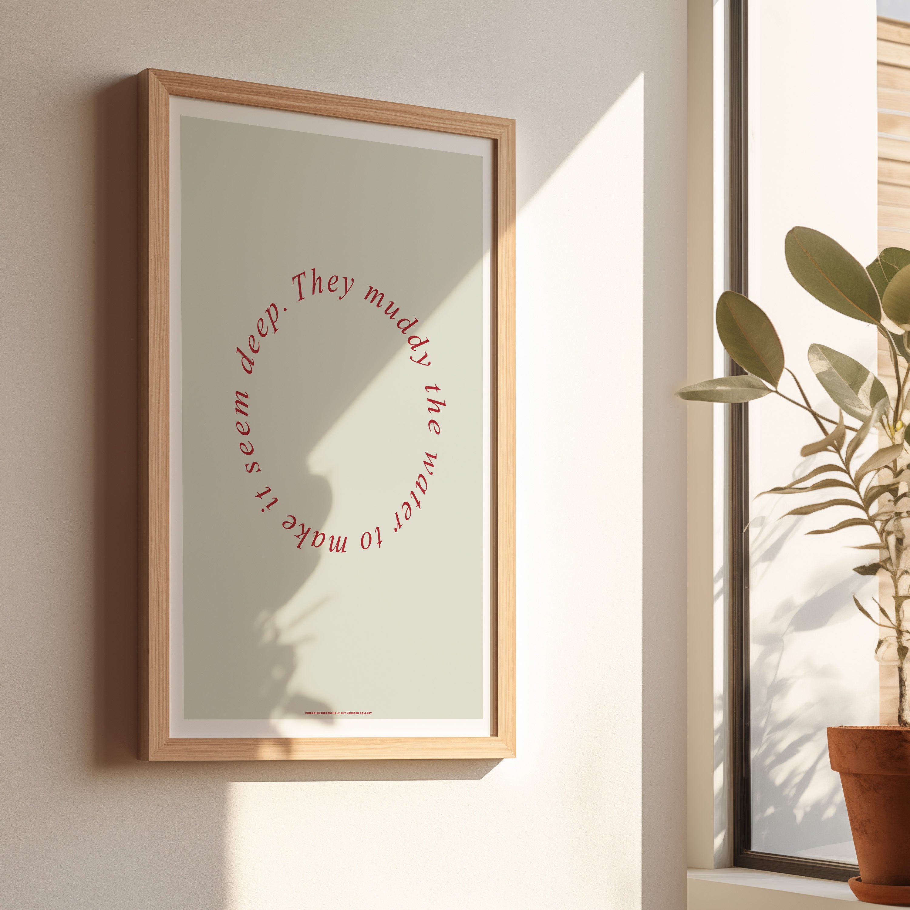 Nietzsche - Plakat