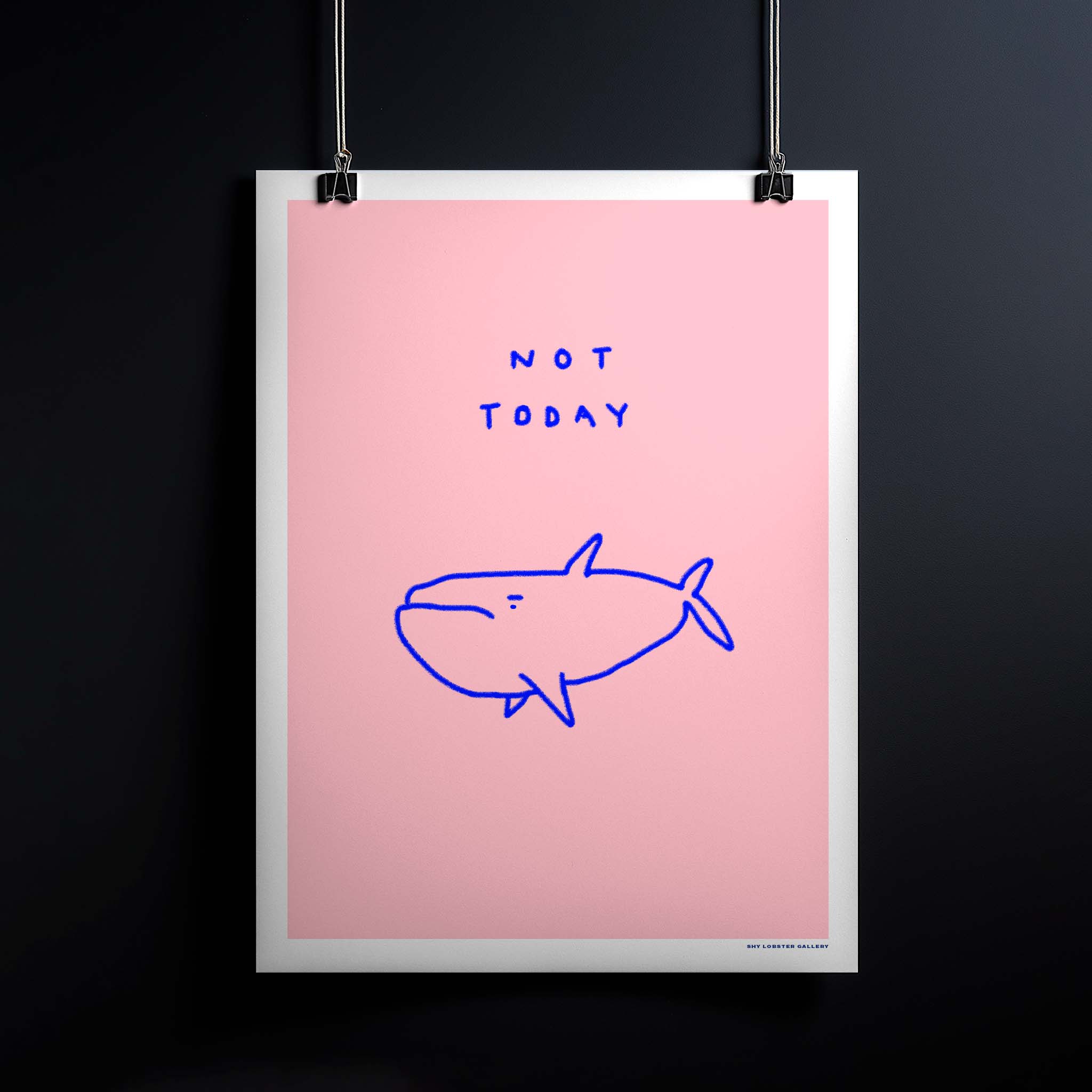 🎁 Not Today - Poster (100% off)