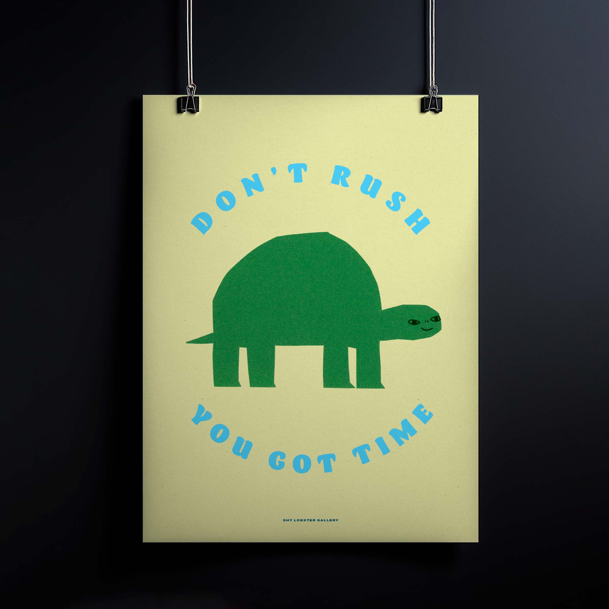 🎁 Don't Rush - Kids Poster (100% off)